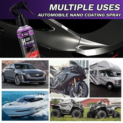 3 in 1 High Protection Car Coating Spray