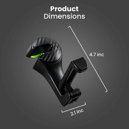 2-in-1 Car Headrest Hidden Hook