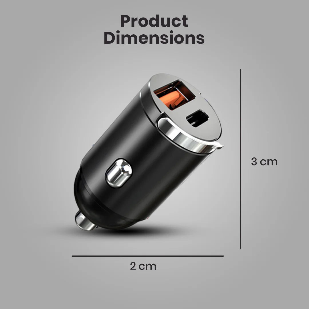 Multi Compatible 100W Fast Charging Car Charger