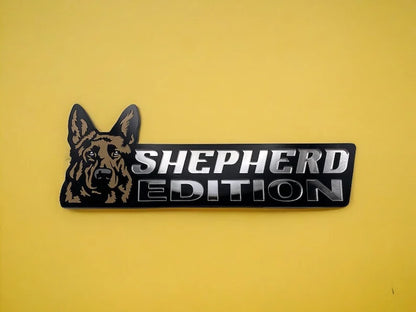 Dog Car Badge Laser Cutting Car Emblem